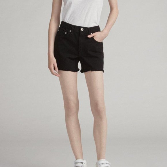 Justine rag & bone high waisted shorts - Picture 1 of 5